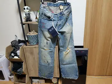 아바클로 빈티지 데님 팬츠 청바지 28 x 30 W80 새상품