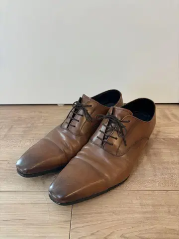 리갈 REGAL 브라운 가죽 비즈니스 슈즈 스트레이트 팁
