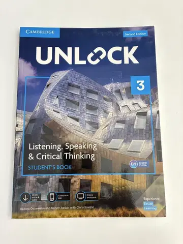 새상품 미사용 Unlock 3 second edition