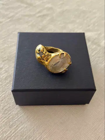 레어 H.P.FRANCE 안나 파블로바 왕비의 조각 반지