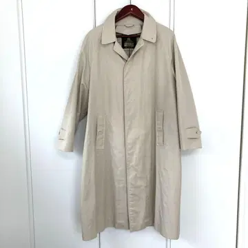 레어 완품 라이너 포함 글렌펠 스텐카라 코트 XL 상당 42 아이보리
