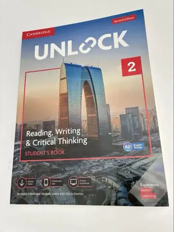 새상품 미사용 Unlock 2 second edition