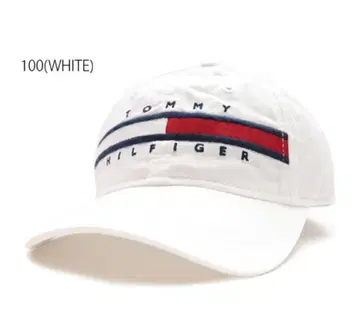 TommyHilfiger 모자 화이트 로고