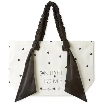SNIDEL HOME 캔버스 백 BIG 블랙