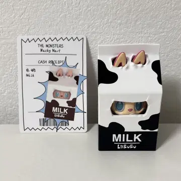 POPMART Wackymart 러브브 피규어 Milk