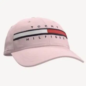 TommyHilfiger 모자 핑크 로고