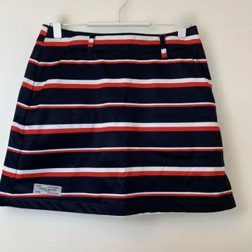 TOMMY HILFIGER 스트라이프 골프 스커트