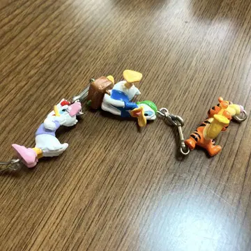 티거, 도날드, 데이지 3연 키링