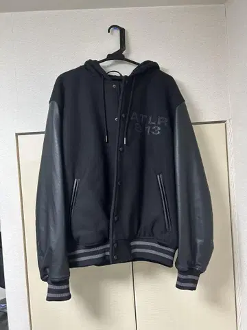 h&m 퀼팅 플라이트 자켓