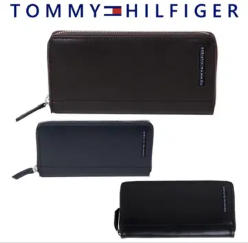 TOMMY HILFIGER 장지갑 브라운