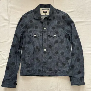[ 새상품급 레어 ] Paul Smith 데님 자켓 도트