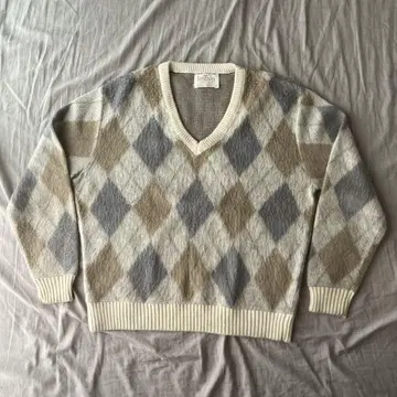 Jantzen 아가일 모헤어 70's