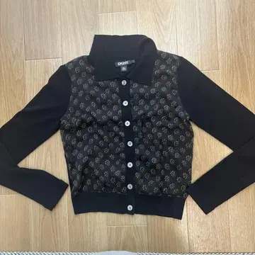 DKNY 레이스 가디건 블랙 KRN6YA0858