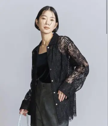 BEAUTY&YOUTH UNITED ARROWS 레이스 셔츠