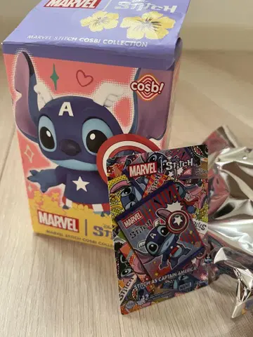 [ 일본 미발매 ] Marvel 스티치 캡틴 아메리카