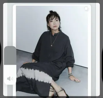 TuiKauri 블랙 셔츠 원피스 우에노 주리