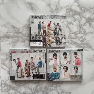 SixTONES GOLD 3 형태 세트