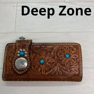 Deep Zone 딥존 가죽 지갑 장지갑