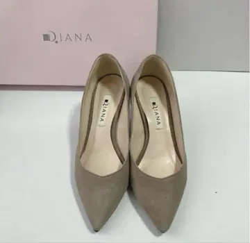 DIANA 고급 그레이지 로우힐 스틸레토 펌프스 22cm