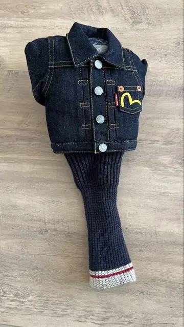 [초레어] EVIS 청바지 골프 드라이버 헤드커버