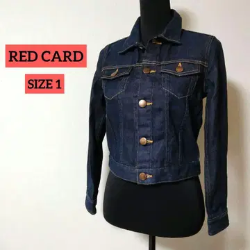 RED CARD G005 여성용 데님 자켓 SIZE 1