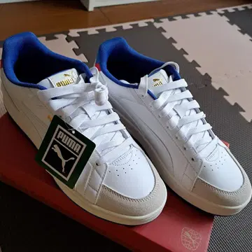 PUMA 스니커즈 화이트/블루/레드