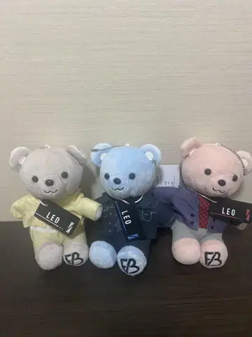 BE:FIRST 레오 봉제 인형 곰 세트