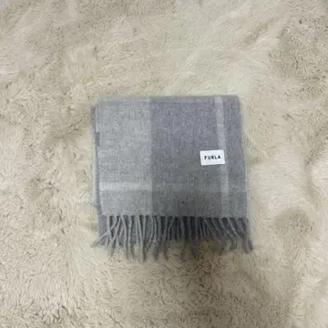 FURLA 그레이 캐시미어 머플러