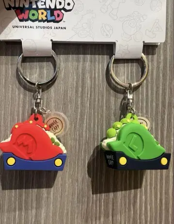 USJ 한정판 마리오 루이지 팬케이크 샌드 키체인