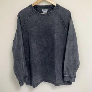 ONEITA POWER-T 13oz 롱 슬리브 셔츠 블랙 L