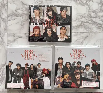 SixTONES THE VIBES 3 형태 세트