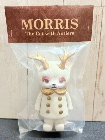 한정판 화이트 모리스 MORRIS 소프트 비닐 CAT 고양이 피규어