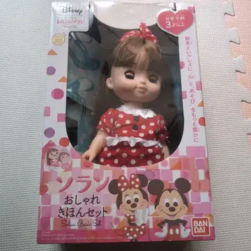 소란 미니 마우스 인형 세트 오샤레 키혼 세트