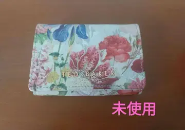 테드베이커 TED BAKER 플라워 프린트 접이식 지갑