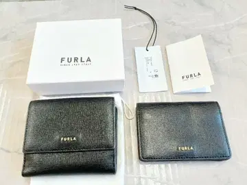 FURLA 훌라 이단 접이식 지갑과 카드 케이스 2종 세트