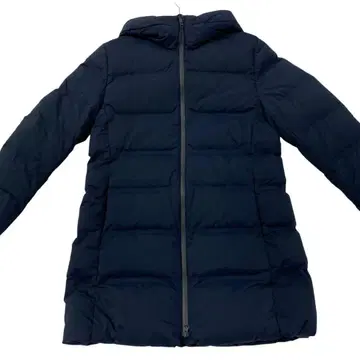 새상품급 UNIQLO 심리스 다운 숏코트 여성용 XL 네이비 계열