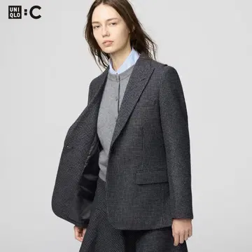 트위드 테일러드 자켓 UNIQLO C