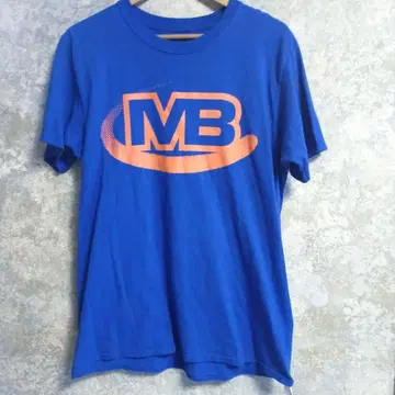 MALLBOYZ MB 로고 T셔츠 blue