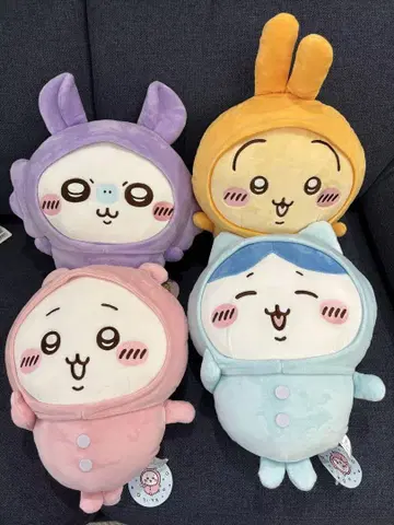 치이카와 (먼작귀) 파자마 BIG 봉제 인형 4세트