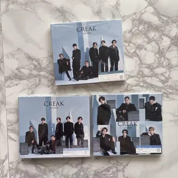 [ SixTONES ] CREAK 3형태 세트