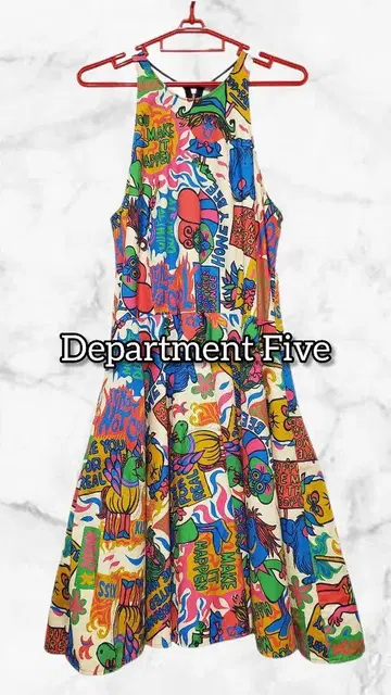 정품 DEPARTMENT FIVE 원피스 2016년 썸머 컬렉션