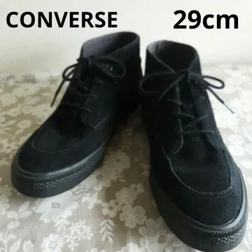 Converse 스웨이드 블랙 처카 부츠 블랙