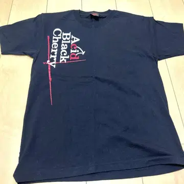 Acid Black Cherry 티셔츠 블랙 프리 사이즈 미사용품