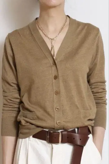 Deuxieme Classe BRONZER RICH 가디건
