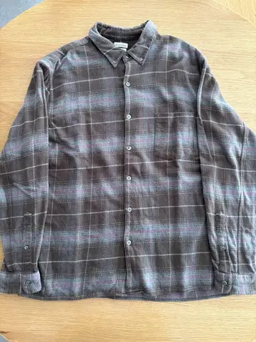 남성용 플란넬 셔츠 steven alan