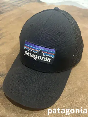 patagonia 메쉬 캡 블랙