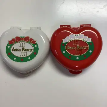 엔젤 포켓 한정판 크리스마스 버전 빨간색과 화이트