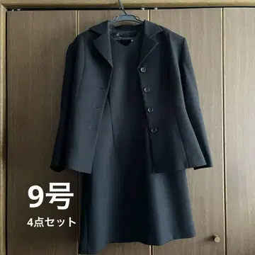 블랙 슈트 4세트