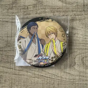 쿠로코의 농구 쿠로바스 하나야시키 키세 료타 아오미네 다이키 캔뱃지