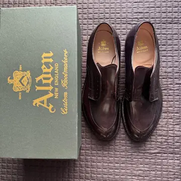 Alden 알든 V 칩 코도반 7D 버건디